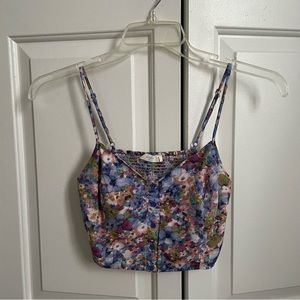 Lush | Floral crop top